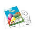 Easter Coloring Book w/ Custom Cover & Stock Coloring Images